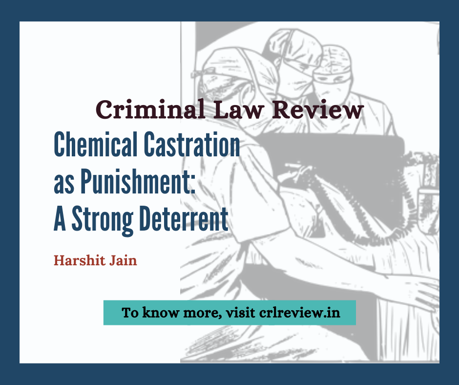 chemical castration research paper